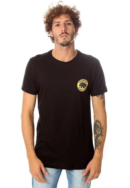 Camiseta Starter Estampada Black Label Preta - Marca STARTER