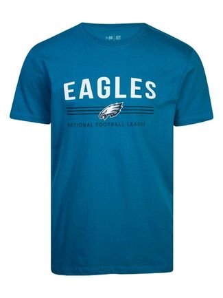 Camiseta New Era Regular Philadelphia Eagles Verde