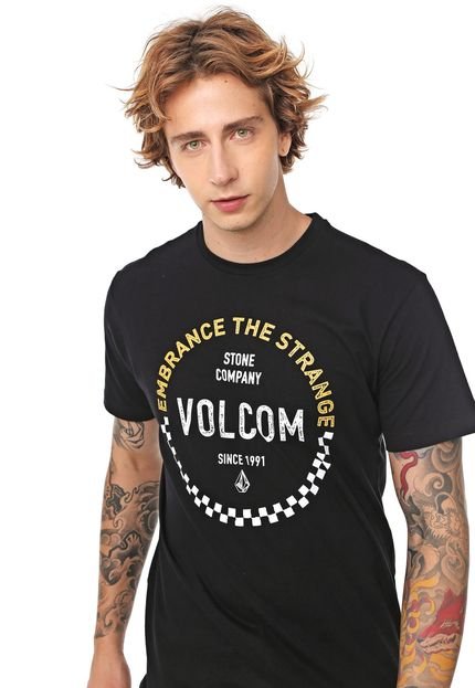Camiseta Volcom Veeco Preta - Marca Volcom