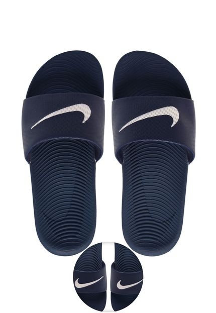 Chinelo Slide Nike Sportswear Kawa Azul - Marca Nike Sportswear