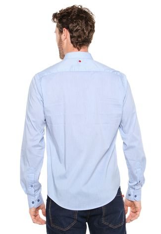 Camisa Forum Slim Azul