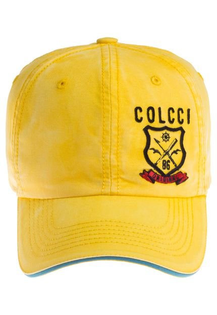 Boné Colcci Brasão Amarelo - Marca Colcci