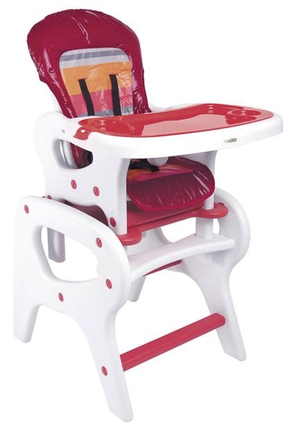 Cadeira de Alimentação Kiddo Kinder Vermelha - Marca Kiddo