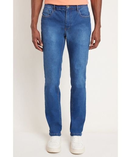 Calça Jeans Slim Blue Azul - Marca Aramis