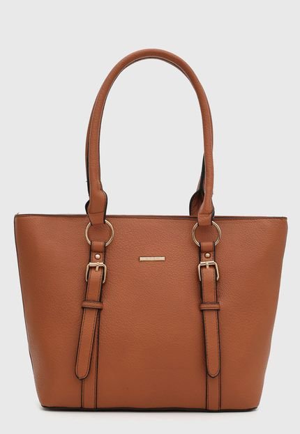 Bolsa Gash Fivela Caramelo - Marca Gash