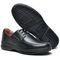 Sapato Social Masculino Couro Confortável Cadarço Moderno Marrom 37 Preto - Marca Mila Marques