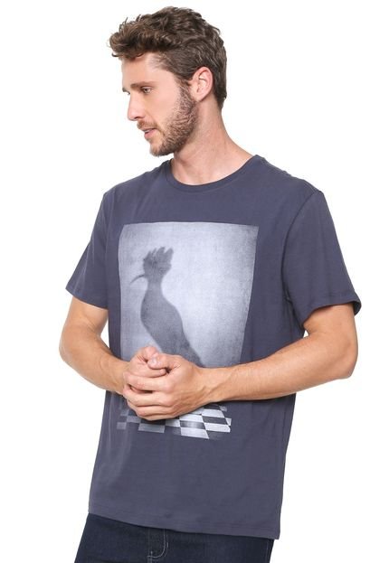 Camiseta Reserva Xadrez Azul-marinho - Marca Reserva