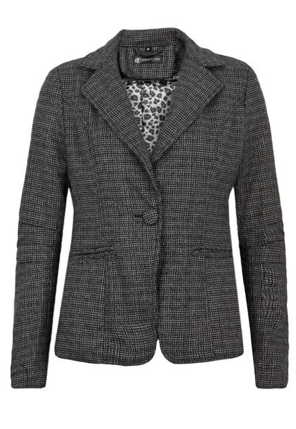 Blazer Anna Flynn Modern Cinza - Marca Anna Flynn