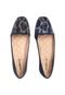 Sapatilha Moleca Slip on Hotfix Azul Marinho - Marca Moleca