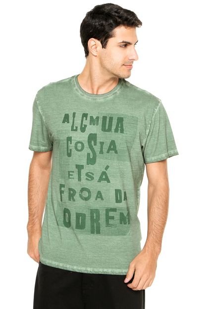 Camiseta Reserva Estonada Verde - Marca Reserva
