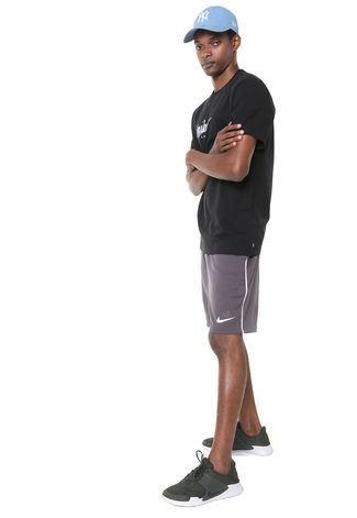 Bermuda Nike SB Reta SbM Nk Sb Dry  Cinza