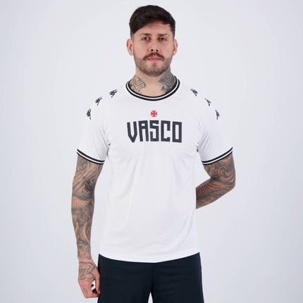 Camisa Kappa Vasco Supporter 2024 Branca - Marca Kappa