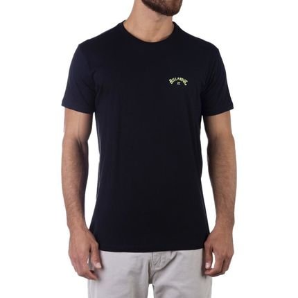 Camiseta Billabong Small Arch Plus Size SM23 Preto - Marca Billabong