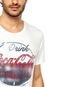 Camiseta Coca-Cola Jeans Estampada Bege - Marca Coca-Cola Jeans