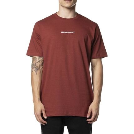 Camiseta Billabong Smitty WT24 Masculina Vinho - Marca Billabong