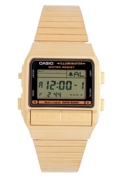 Relógio Casio Feminino DB380G1DF Dourado - Marca Casio