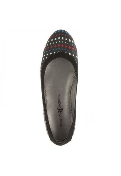 Baletas 74 Seventy 4 Degrees Negro Multicolor Compra Ahora