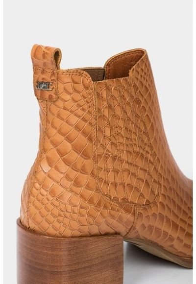 Botines de cuero mujer dafiti shop