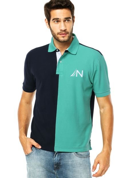 Camisa Polo Nautica Master Verde - Marca Nautica