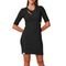 Vestido Canelado Colcci Curto Pr25 Preto Feminino - Marca Colcci