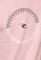 Camiseta Rip Curl Circular Rosa - Marca Rip Curl