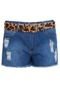 Short Jeans Sommer Patty Correntes Azul - Marca Sommer