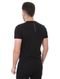 Camiseta Calvin Klein Swimwear Masculina V-Neck Slim Fit Logo Preta - Marca Calvin Klein