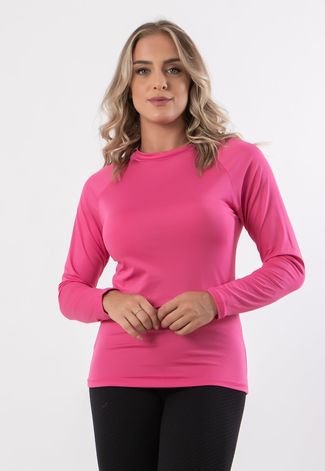 Camisa Térmica Rioutlet Segunda Pele Feminina Pink