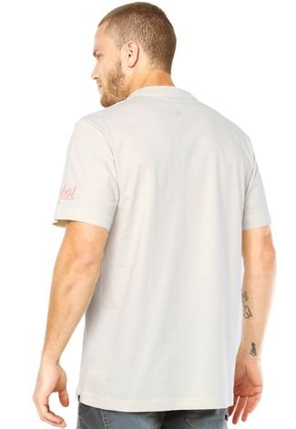Camiseta Hurley Silk On Duty Off-White