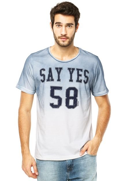 Camiseta Sommer Mid Say Yes Azul - Marca Sommer