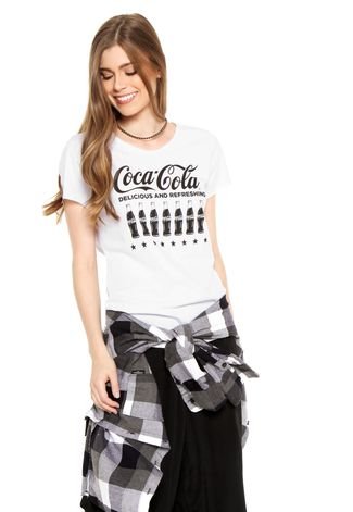Camiseta Coca-Cola Jeans Jack Branca