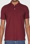 Camisa Polo Aleatory Reta Logo Vinho - Marca Aleatory