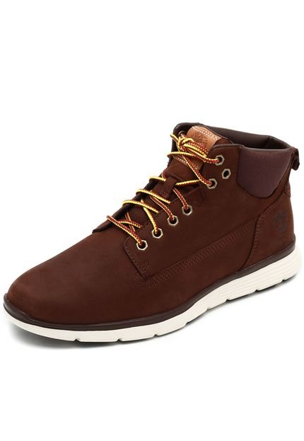 Bota Couro Timberland Bota killington Chukka Potting Soil Nubu Marrom - Marca Timberland