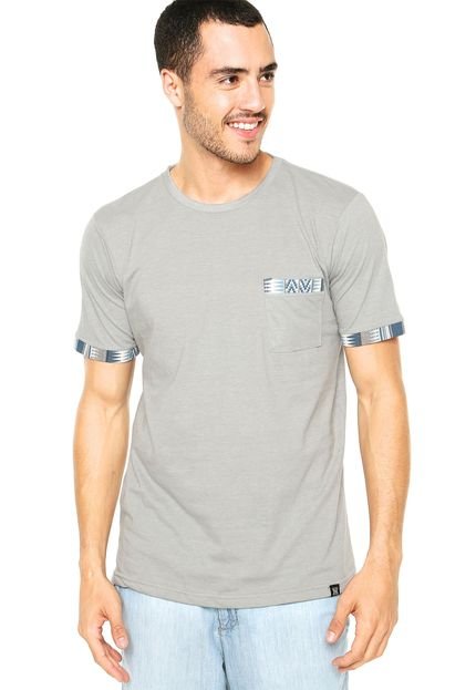 Camiseta KN Clothing & Co. Bolso Cinza - Marca KN Clothing & Co.