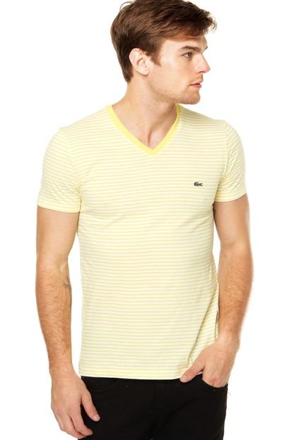 Camiseta Lacoste Amarela - Marca Lacoste
