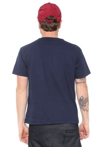 Camiseta Ride Skateboard Estampada Azul-marinho