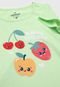 Blusa Infantil Hering Kids Frutas Verde - Marca Hering Kids