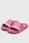 Chinelo Slide Colcci Logo Rosa - Marca Colcci