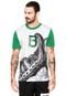 Camiseta New Era Luva Brooklin Dodgers Branca/ Verde - Marca New Era