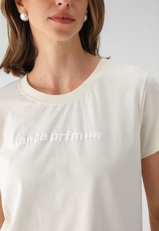 Camiseta Lança Perfume Logo Off-White