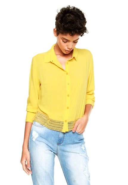 Camisa Sommer Comfort Amarela - Marca Sommer