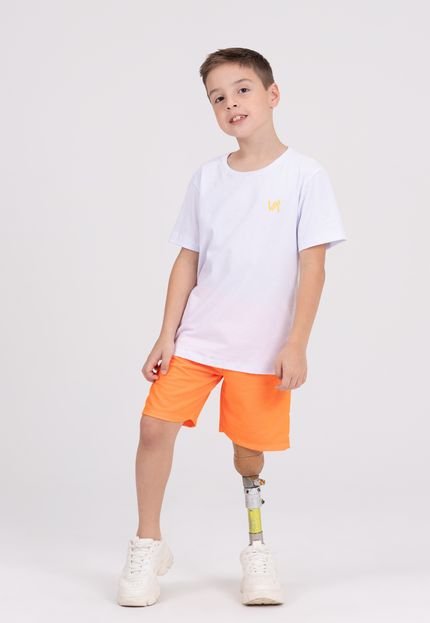 Conjunto Infantil Menino Aplique Neon - Marca VIDA COSTEIRA