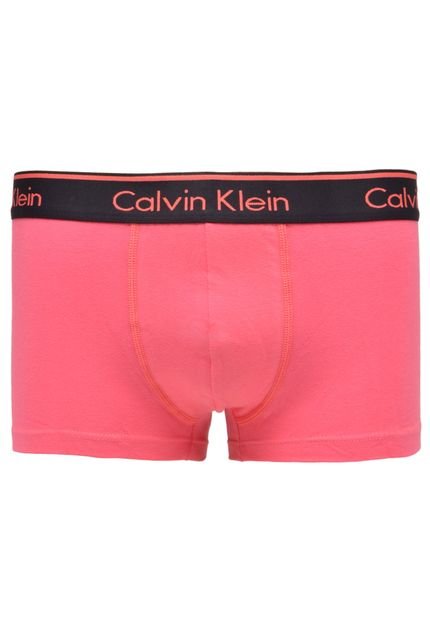 Cueca Boxer Calvin Klein Underwear Algodão Rosa - Marca Calvin Klein Underwear