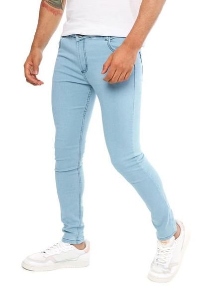 galope usuario Sótano Jeans Tipo Skinny Licrados Para Hombre OutFit Azul Claro - Compra Ahora |  Dafiti Colombia