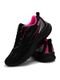 Tênis Esportivo Sneaker Polo Running Feminino Preto Pink - Marca Wit Shoes