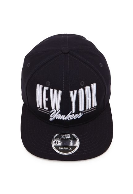 Boné New Era Snapback New York Yankees Preto - Marca New Era