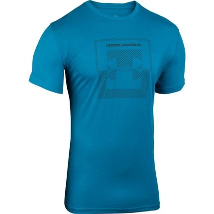 Camiseta Under Armour TSH INVERSE BOX LOGO Azul Marinho - Marca Under Armour