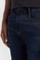 Calça Jeans Slim Especial Moletom Azul Escuro - Marca Aramis