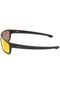 Óculos de Sol Oakley Sliver Stealth Preto/Laranja - Marca Oakley