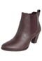 Bota Chelsea DAFITI SHOES Marrom - Marca DAFITI SHOES